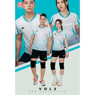 Bộ quần áo bóng chuyền vol2, quần áo thể thao riki sport