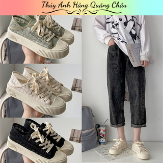[ XẢ KHO] Giày sneaker nữ lưới THOÁNG KHÍ, Sục Nữ Phong Cách Hàn Quốc (6688)