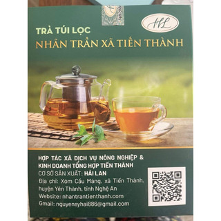 Trà Thảo Mộc Nhân Trần ( hộp 50 gói túi lọc × 3g)