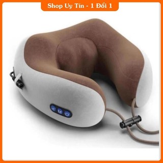 Gối Massage Vòng Cổ Chữ U 360 Đa Năng - Hỗ Trợ Mát Xa Vùng Cổ Vai Gáy - Gối Massage Cổ Nhật Bản