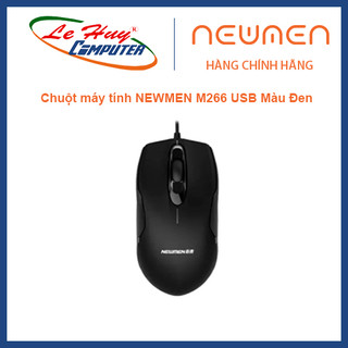 Chuột máy tính NEWMEN M266 USB Màu Đen