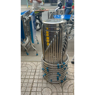 COMBO 1 bộ bàn ghế inox 304 (1bàn 4 ghế)
