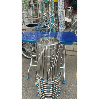 COMBO 1 bộ bàn ghế inox 304 (1bàn 4 ghế)