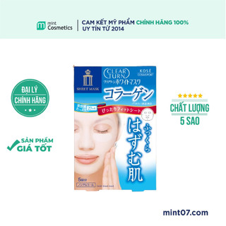 Mặt nạ Kose Clear Turn White Mask Collagen