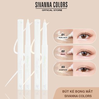 Bút Kẻ Bọng Mắt Ánh Nhũ Lấp Lánh Dạng Gel SIVANNA COLORS Shining Eye Highlighter Stick | HF928