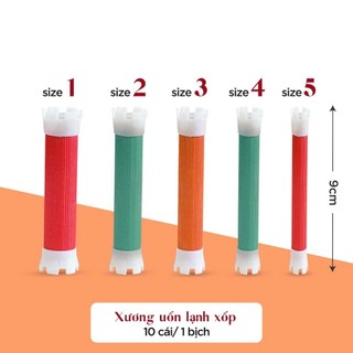 Xương uốn lạnh xốp, xương uốn lạnh chuyên dùng cho salon tóc (10 cái/bịch)