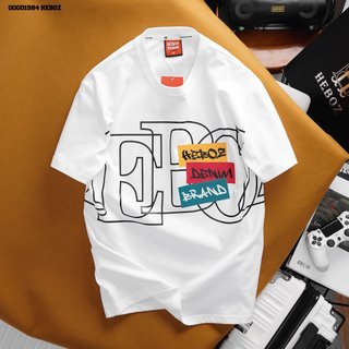 [HẾN STORE MENSWEAR] Áo thun nam bust print 3 HEBOZ 3M cotton 2 chiều dày dặn, họa tiết in cao cấp - 00001984