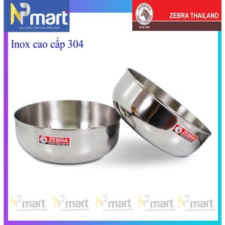 Tô chén bát inox 304 zebra thái lan, kích thước 16cm 111016