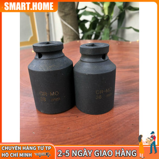  Đầu Tuýp Khẩu Sâu Lòng Mở Lồng Máy Giặt Và Mở Nồi Xe Ga Size 36,38mm. Chân 1 2 gắn trực tiếp máy bắn Bulong Tiện Lợi-666 