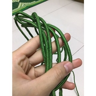 Dây dù tròn màu xanh 3.5mm dùng buộc hàng, cắm trại, leo núi, cột đồ, trang trí nhà cửa chịu tải lớn