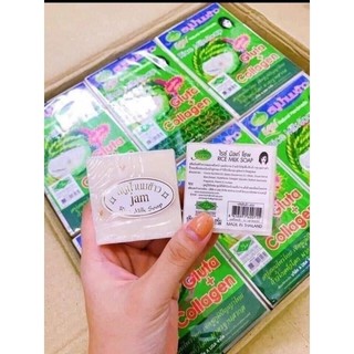 Soap gạo sữa Jam 65gr Thái Lan