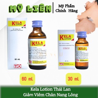 Xáchtay- kela lotion thái lan - giảm viêm chân nang lông