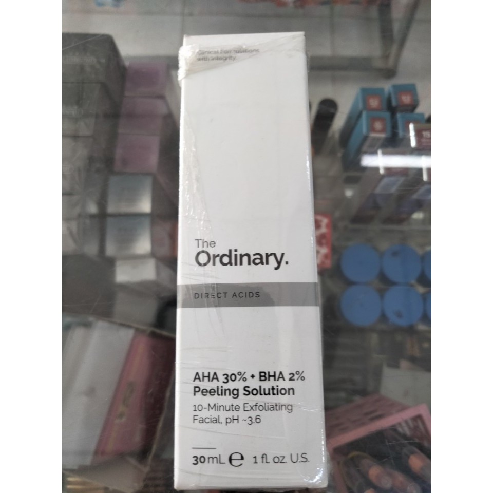 Peel da the ordinary AHA 30% BHA 2% giảm thâm mụn