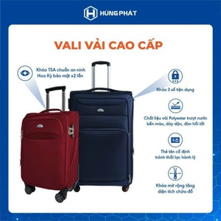 Vali vải cao cấp chính hãng Hùng Phát siêu bền đẹp