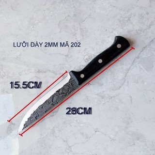 Dao cắt, thái thịt rhino thép siêu bén mã 201, 202