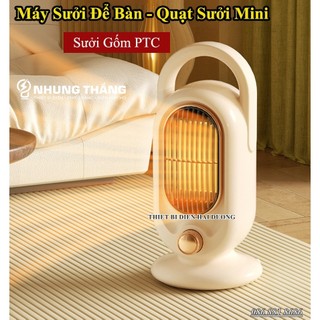 Máy sưởi để bàn jd-a01, quạt sưởi mini - công nghệ sưởi gốm ptc ceramic-làm nóng nhanh -tích hợp tản gió -tiết kiệm điện