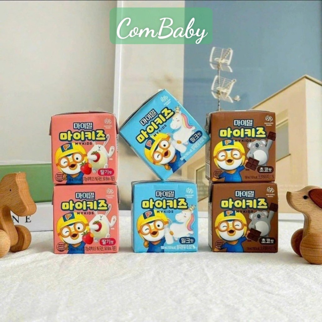 Sữa Tươi Pororo- Sữa Nước Pororo Tăng Chiều Cao - Cân Nặng Deasang Pororo NK Chính Hãng