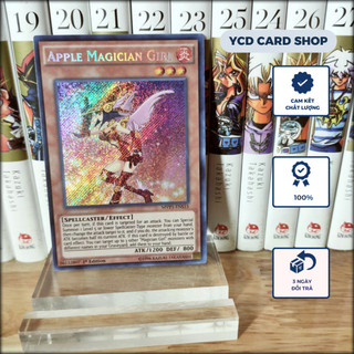 Thẻ bài Yugioh chính hãng Apple Magician Girl – Secret rare