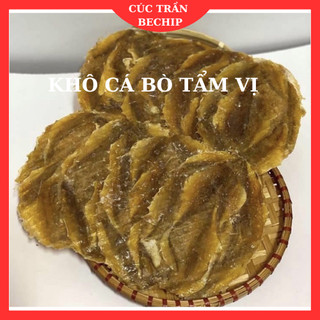 Cá bò khô tẩm gia vị loại ngon chưa nướng, khô cá bò tẩm gia vị, đặc sản Đà Nẵng túi 500g - CTB632