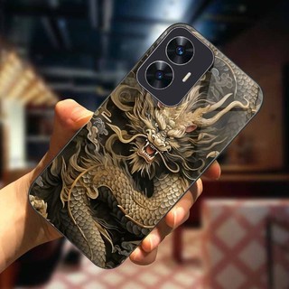 Ốp Lưng REALME C55 Lưng kính tráng gương, thiết kế sáng tạo phong cách độc đáo
