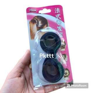 Dụng cụ búi tóc củ tỏi màu đen
