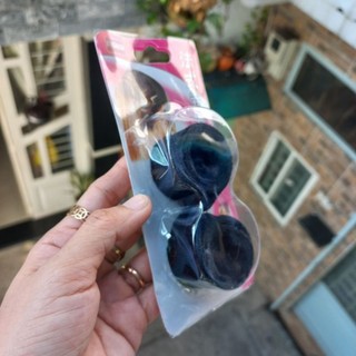 Combo 2 cái búi tóc củ tỏi màu đen