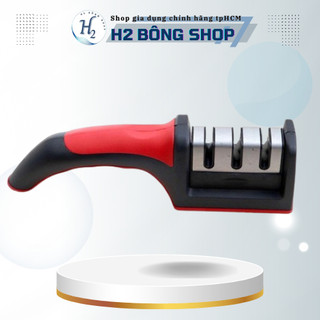 Dụng cụ mài dao kéo 3 cấp độ cầm tay, mài nhanh, dụng cụ mài dao