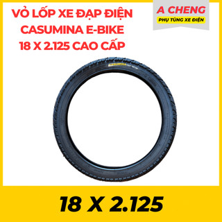 Vỏ lốp xe đạp điện casumina e-bike 18x2.125 cao cấp