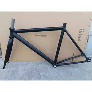 Khung xe đạp Fixed gear Noname nhôm càng thép nhiều màu siêu đẹp
