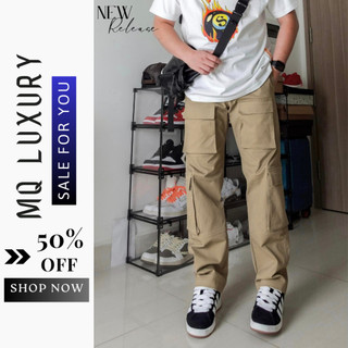 Quần Jogger Kaki - JG5 Quần Jogger Túi Hộp Nổi Cao Cấp, Chất Vải Kaki Mềm Sau Khi Giặt MQ LUXURY
