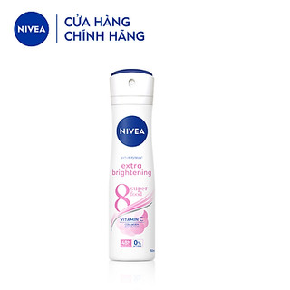 Xịt khử mùi Nivea Extra Whitening chai 150ml