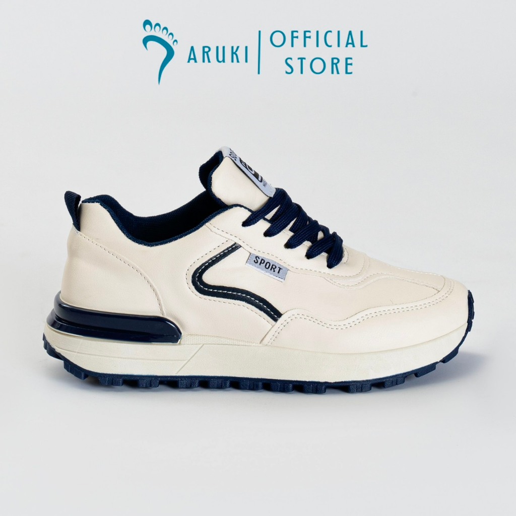 Giày Thể Thao Nữ ARUKI Nhẹ, Êm Chân Dáng Sneaker G88