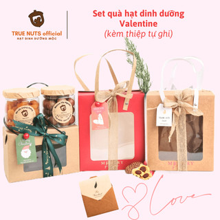 Set quà hạt dinh dưỡng GIỮ DÁNG, ĐẸP DA - quà tặng mẹ, quà tặng người yêu, quà sinh nhật