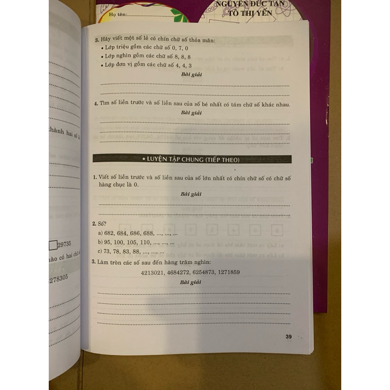 Sách -  Vở Bài Tập Toán Nâng Cao 4 -