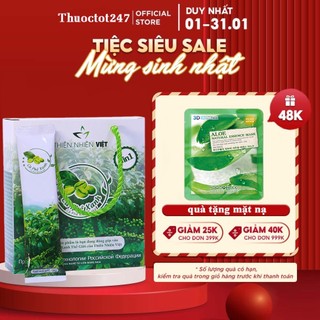  ✅ Chính Hãng  Cà Phê Xanh Giảm Cân Thiên Nhiên Việt - Chính Hãng Mẫu Mới Nhất Có Tem 👍 Freeship    Hộp 10 Gói  
