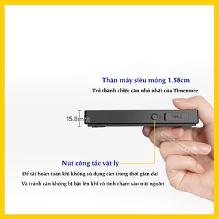 Cân Timemore Mini | Timemore Black Mirror Mini