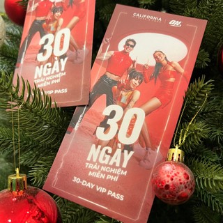 Gói tập trải nghiệm miễn phí 30 ngày