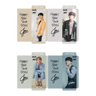 Set 4 bao lì xì Tết in hình Jack J97