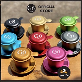 [9 màu- có Video] PHIN NHÔM MÀU pha cà phê phin- Gờ cafe