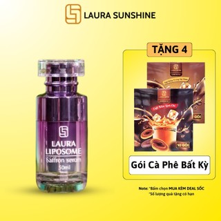 SERUM NHỤY HOA NGHỆ TÂY LAURA SUNSHINE NHẬT KIM ANH SAFFRON SERUM 50ml