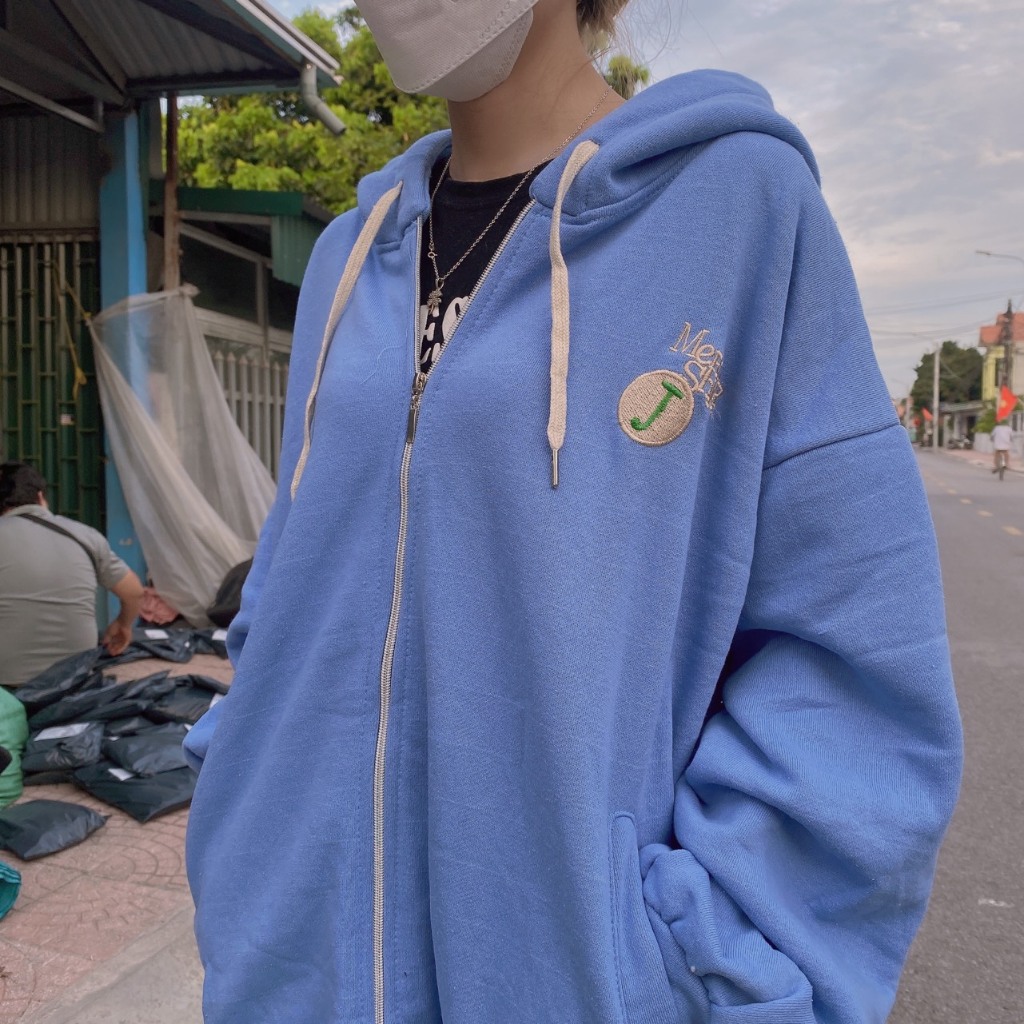 Áo hoodie , sweater , khóa chất nỉ cotton, 2za form rộng nam nữ | BigBuy360 - bigbuy360.vn
