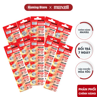 Pin maxell cr2032/2025/2016/1632/1616/1620/1220/1216/2450/2430 lithium 3 volt - hàng chính hãng