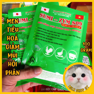 Sumi zym s09 men tiêu hoá cho thú cưng gói 100gram