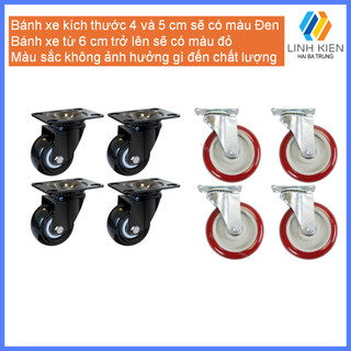 [Có sẵn] Bánh xe chịu lực đường kính 4cm, 5cm, 6cm, 7.5cm, 10cm, 12.5cm
