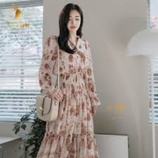 Đầm voan Hàn Quốc