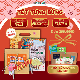 Set lì xì háo hức Tết Tưng Bừng 6 - 10 tuổi