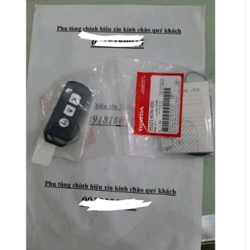 khóa Remote FOB xe máy sh mode 2020-2021 smartkey honda