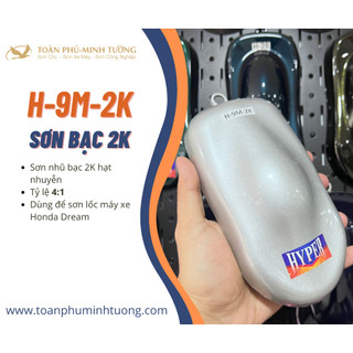 |bạc 2k| sơn nhũ bạc 2k tự bóng hạt nhuyễn - 1l - không kèm đóng rắn