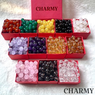 Hạt vòng đá phong thủy (Giá bán 1 hạt) nguyên liệu xâu chuỗi vòng tay đá handmade - Charmy