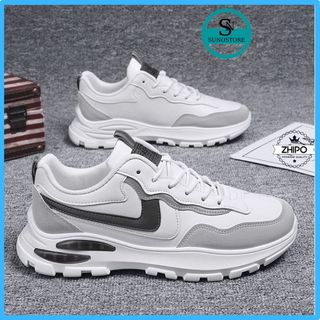 Giày thể thao nam bằng da pu mềm êm chân đủ size 39 đến 44 M4